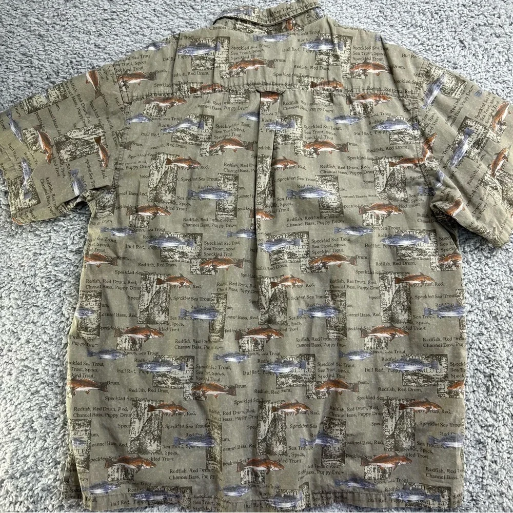 Columbia Shirt Mens Extra Large PFG Performance Fishing Gear River Lodge Outdoor - Picture 3 of 3